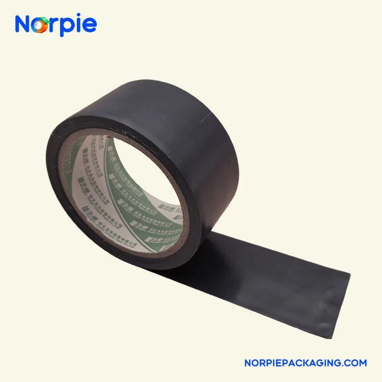 순수한 파란색 경고 테이프